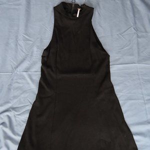 Free People Sleeveless Black Dress